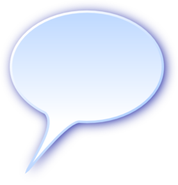 3d Rounded Speech Bubble