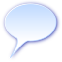 3d Rounded Speech Bubble