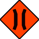 download Caution Bridge clipart image with 315 hue color