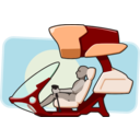 download Aeroscooter clipart image with 0 hue color