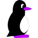 download Penguin clipart image with 225 hue color