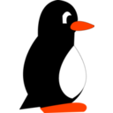 download Penguin clipart image with 315 hue color