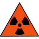 download Nuclear Warning Sign clipart image with 315 hue color