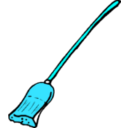 download Broom clipart image with 135 hue color