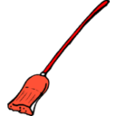 download Broom clipart image with 315 hue color