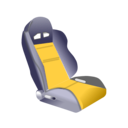 download Racing Seat clipart image with 45 hue color