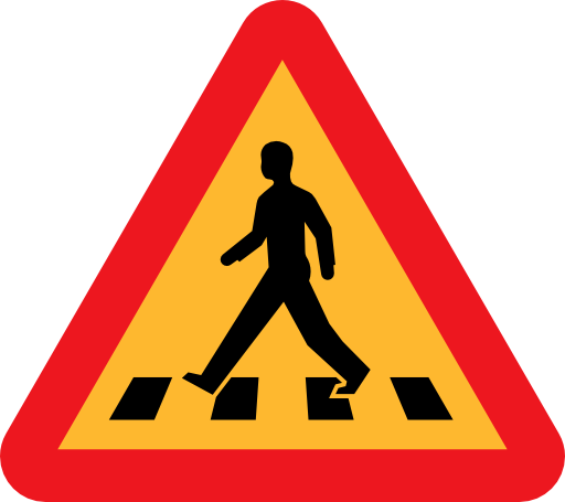 Pedestrian Crossing Sign