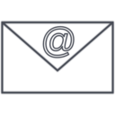 download Email 10 clipart image with 180 hue color