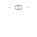 download Wedding Cross clipart image with 270 hue color