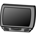 download Television clipart image with 45 hue color