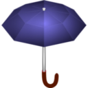 download Umbrella clipart image with 315 hue color
