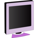 download Monitor Lcd clipart image with 90 hue color