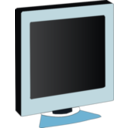 download Monitor Lcd clipart image with 0 hue color