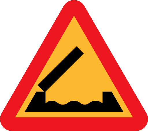 Retractable Bridge Roadsign