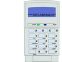 download Teclado De Alarma clipart image with 135 hue color