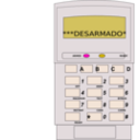 download Teclado De Alarma clipart image with 315 hue color