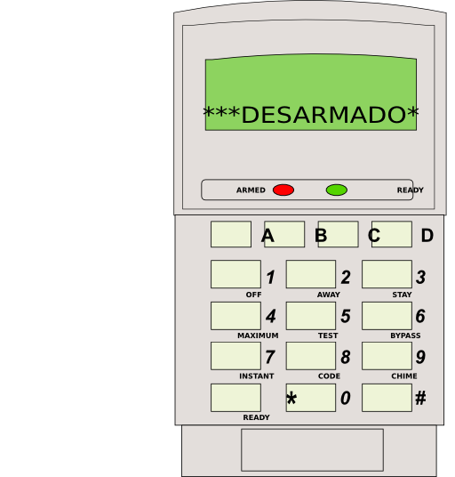 Teclado De Alarma