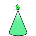download Bougie clipart image with 90 hue color