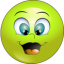 download Happy Smiley Emoticon clipart image with 45 hue color