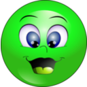 download Happy Smiley Emoticon clipart image with 90 hue color