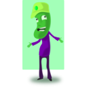download Cartoon Toffee Guy clipart image with 90 hue color