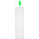 download Candle clipart image with 90 hue color