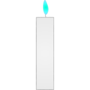 download Candle clipart image with 135 hue color