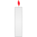 download Candle clipart image with 315 hue color