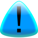 download Caution Warning Precaucion Alerta clipart image with 180 hue color
