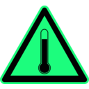 download Signs Hazard Warning clipart image with 90 hue color