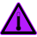 download Signs Hazard Warning clipart image with 225 hue color