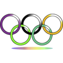 download Olympics Icon clipart image with 45 hue color