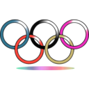 download Olympics Icon clipart image with 315 hue color