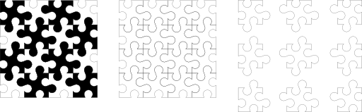 Counterchange Pattern Allied To The Chess Board Design