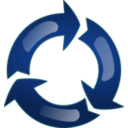 download Recycling clipart image with 90 hue color