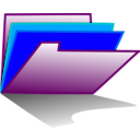download Folder2 clipart image with 180 hue color