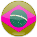 download Flag Of Brazil clipart image with 270 hue color