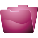 download Fucsia Folder clipart image with 0 hue color