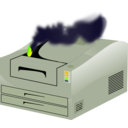 download Printer Out Of Order clipart image with 45 hue color
