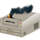 download Printer Out Of Order clipart image with 0 hue color