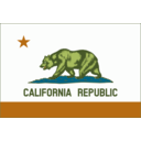 download Flag Of California Thin Border clipart image with 45 hue color