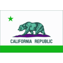 download Flag Of California Thin Border clipart image with 135 hue color