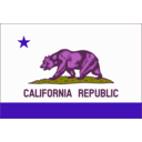 download Flag Of California Thin Border clipart image with 270 hue color