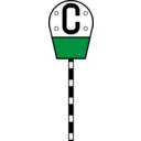 Gd 08 Sign Permanent Warning Sign Of The Filing Of A Whistle