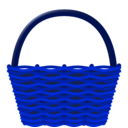 download Cesta Basket clipart image with 180 hue color