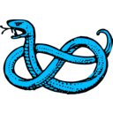 download Serpent Nowed clipart image with 135 hue color