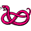 download Serpent Nowed clipart image with 270 hue color