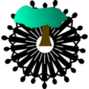 download Save Trees clipart image with 45 hue color