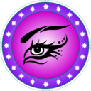 download Chip Eye Lila clipart image with 0 hue color