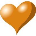 download Heart clipart image with 45 hue color